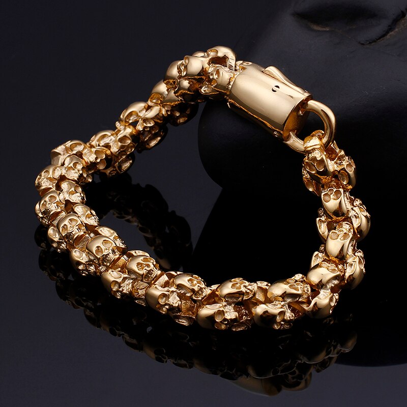 Men's Skulls Shaped Bracelet