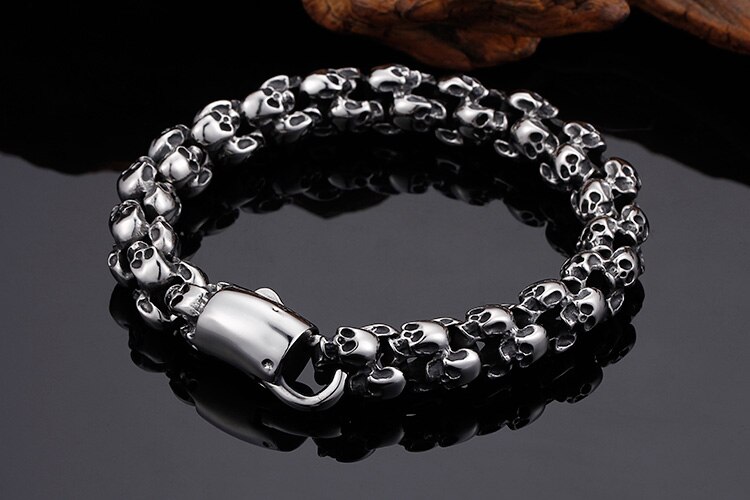 Men's Skulls Shaped Bracelet