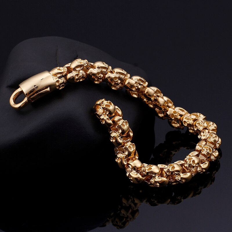 Men's Skulls Shaped Bracelet