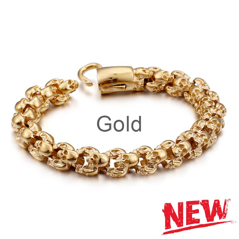 Men's Skulls Shaped Bracelet