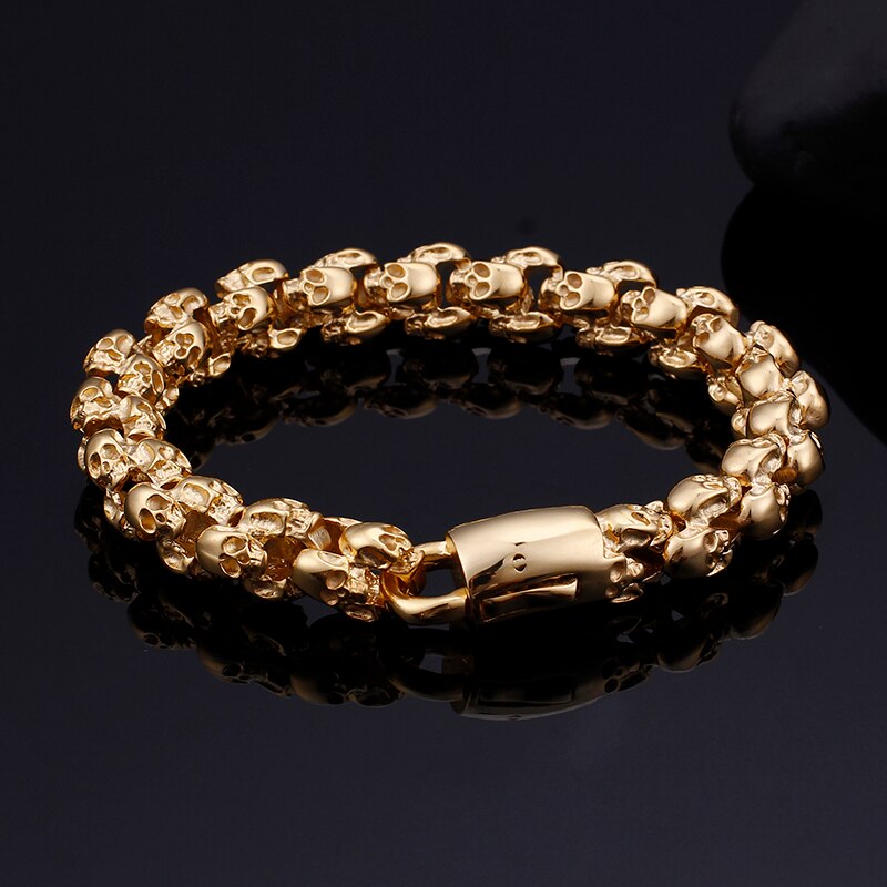 Men's Skulls Shaped Bracelet