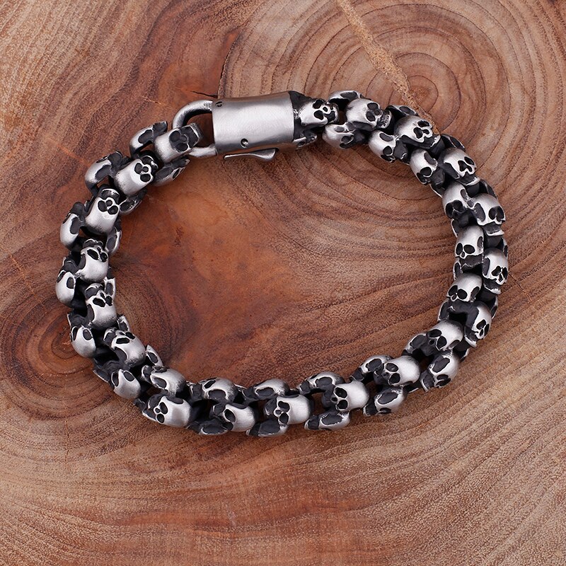 Men's Skulls Shaped Bracelet