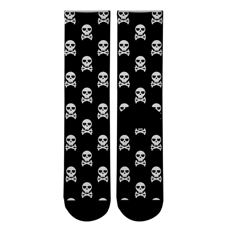 Men's Skull Print Socks Men's Skull Print Socks