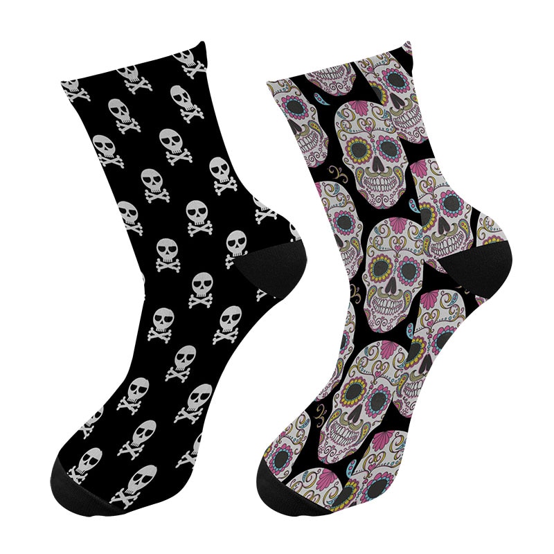 Men's Skull Print Socks Men's Skull Print Socks