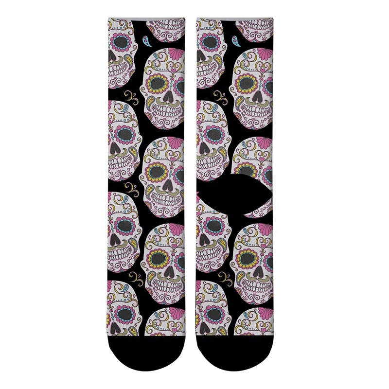 Men's Skull Print Socks Men's Skull Print Socks